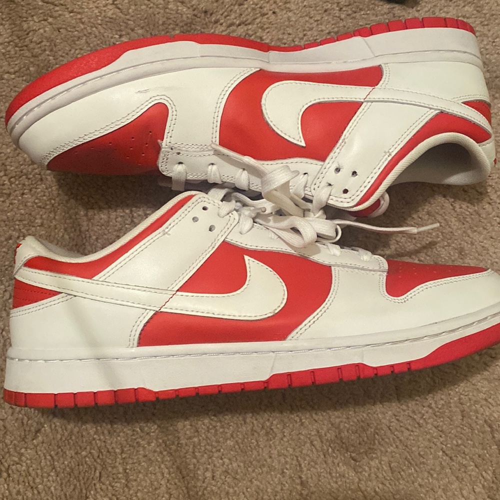 University Red Dunk Low
